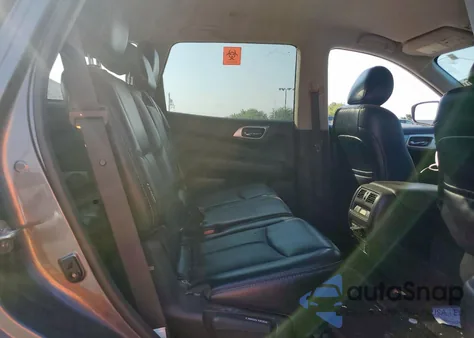 2020 Nissan Pathfinder Sl z USA, uszkodzony, nr VIN 5N1DR2CM0LC596114